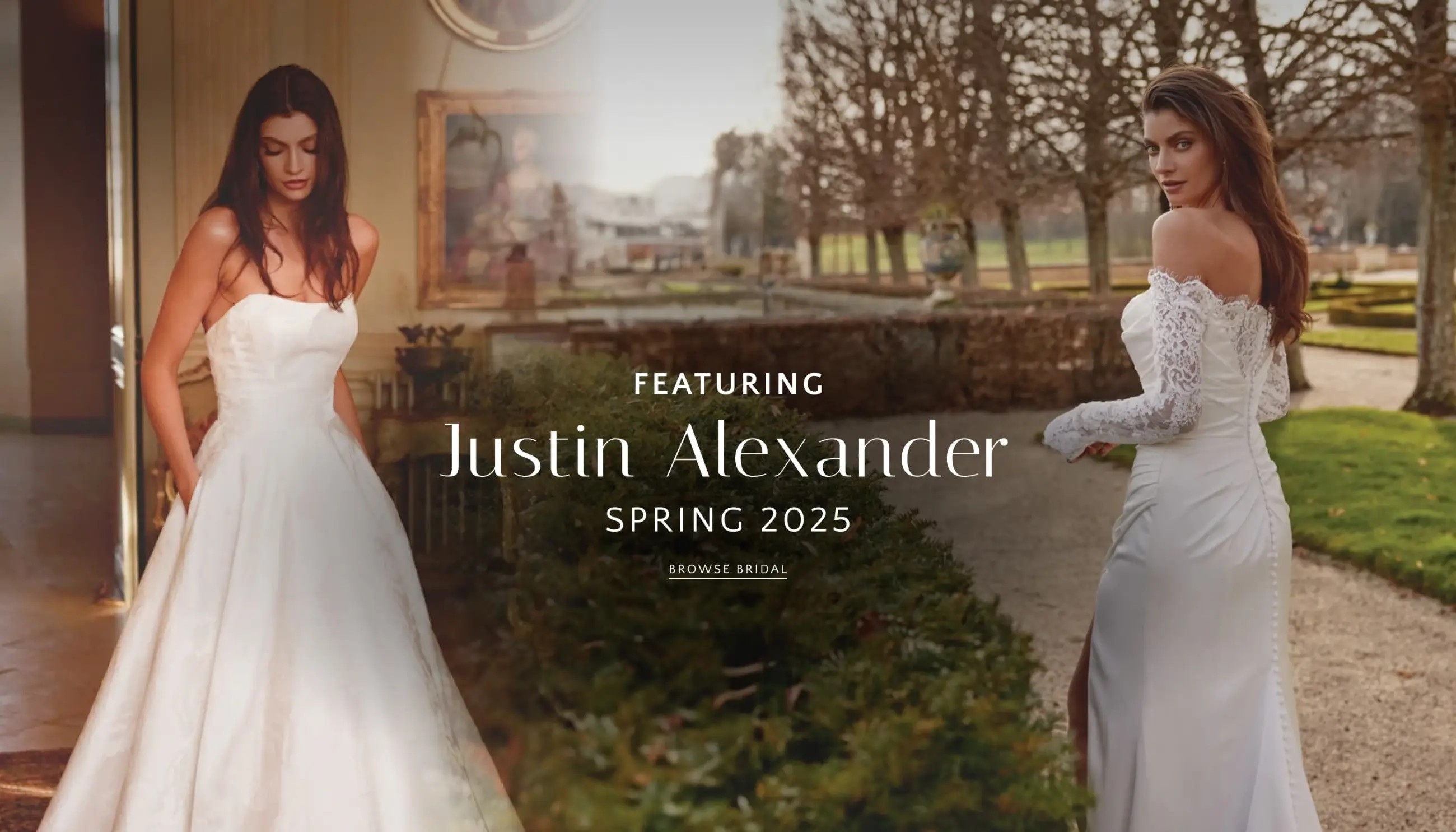 Justin Alexander Spring 2025 Banner Desktop